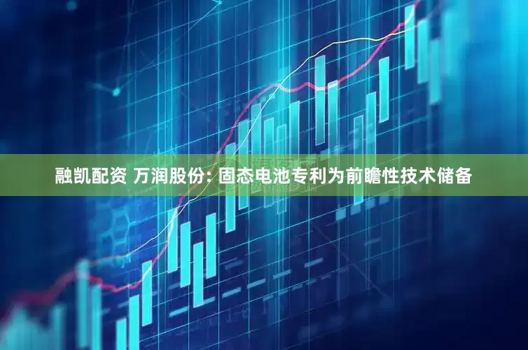 融凯配资 万润股份: 固态电池专利为前瞻性技术储备