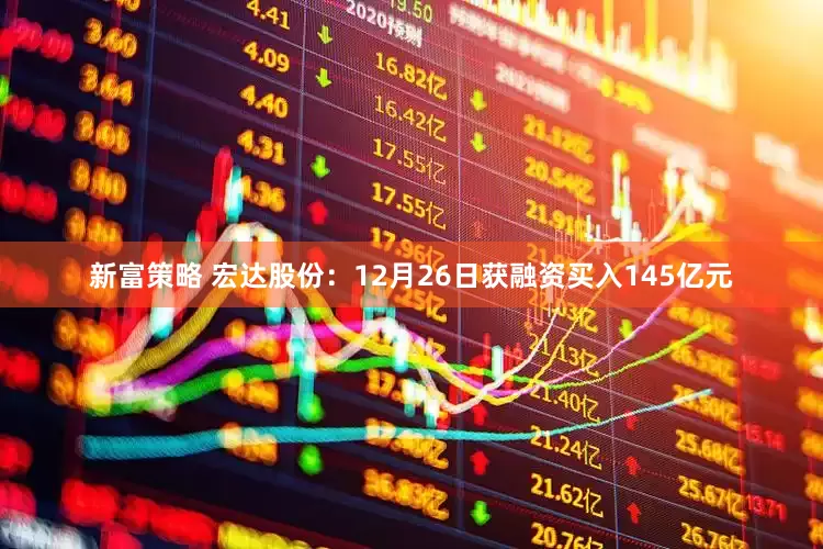 新富策略 宏达股份：12月26日获融资买入145亿元